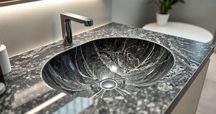 Pia de Banheiro de Granito: Eleg&acirc;ncia e Durabilidade