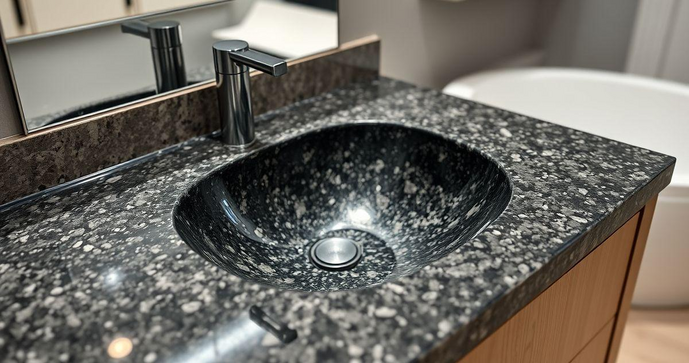 Pia de Granito para Banheiro: Eleg&acirc;ncia e Durabilidade em Seu Ambiente