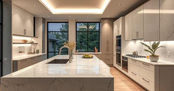 Descubra as Vantagens do M&aacute;rmore Silestone para Sua Casa