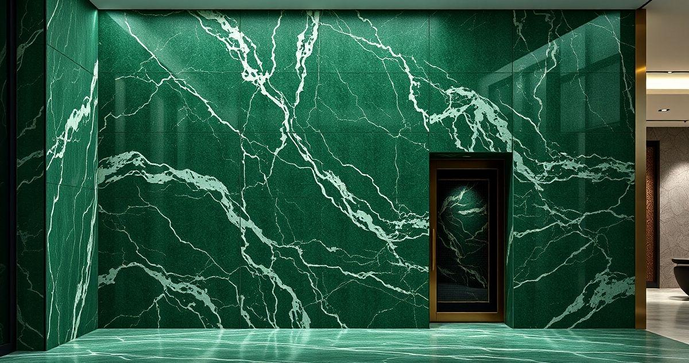 Pedra de M&aacute;rmore Verde Ubatuba Transforme Seus Ambientes com Eleg&acirc;ncia