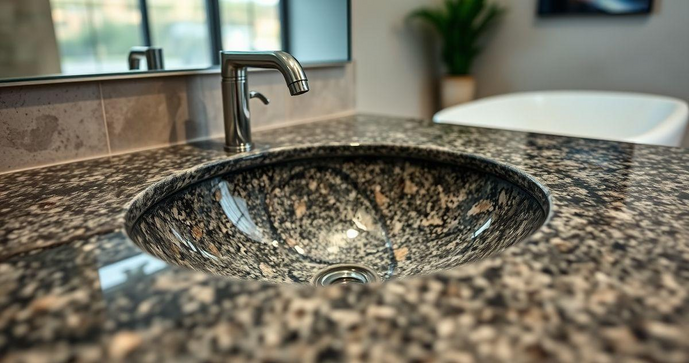 Pia de Granito para Banheiro que Une Estilo e Durabilidade