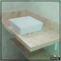 Pia de banheiro ou mármore Pia de banheiro ou mármore